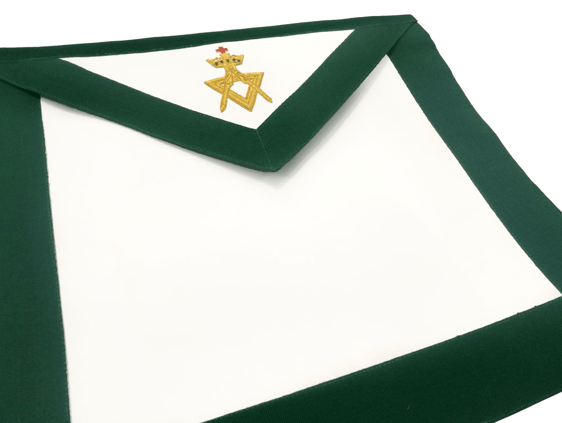 Member Allied Masonic Degrees Apron - Green Velvet