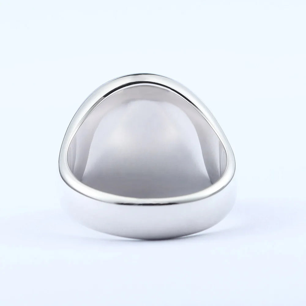 Master Mason Blue Lodge Ring - Square & Compass G Sterling Silver Ring