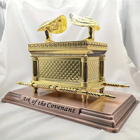 Ark Of The Covenant - Golden Plated Copper Stand - Bricks Masons