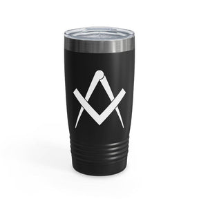 Master Mason Blue Lodge Ringneck Tumbler - Square & Compass 20oz