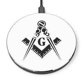 Master Mason Blue Lodge Wireless Charger - Square & Compass G Wireless