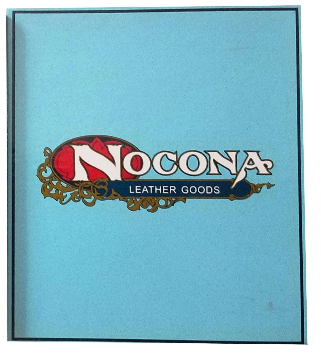 Widows Sons Wallet - Nocona Cross Trifold Chocolate - Bricks Masons