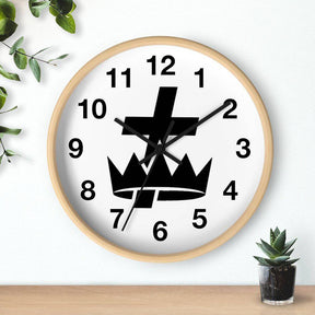 Knights Templar Commandery Clock - Wooden Frame