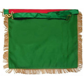 Deputy Master Scottish Master of St. Andrew Apron - Tricolour - Bricks Masons