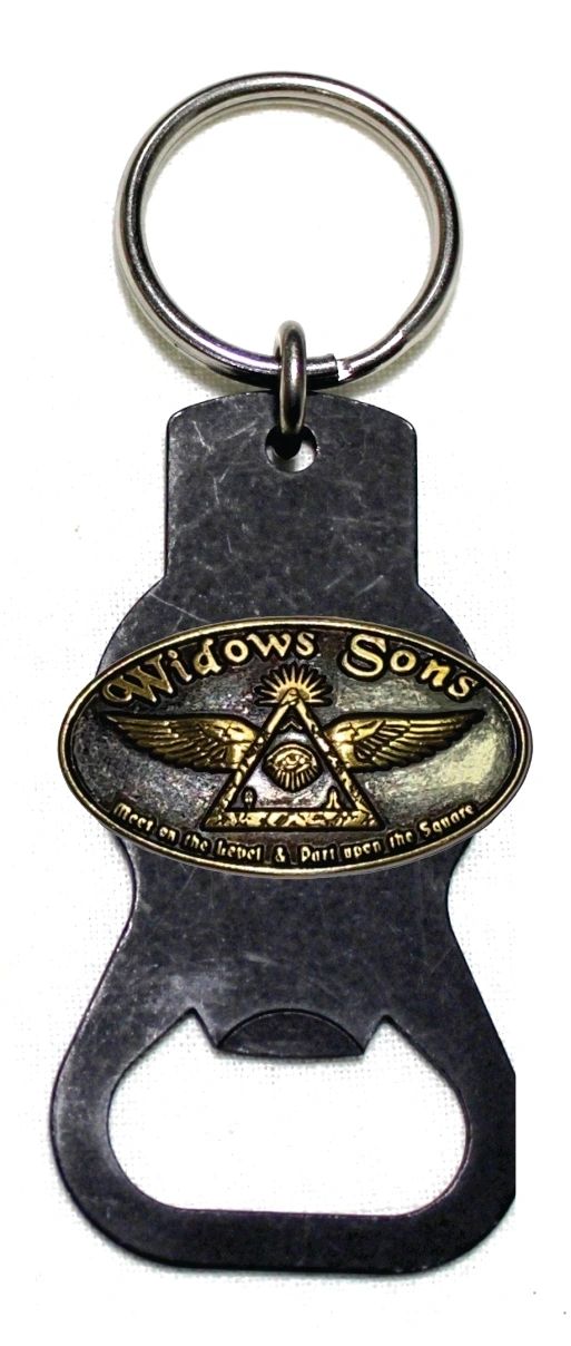 Widows Sons Bottle Opener - Aluminium Metal - Bricks Masons