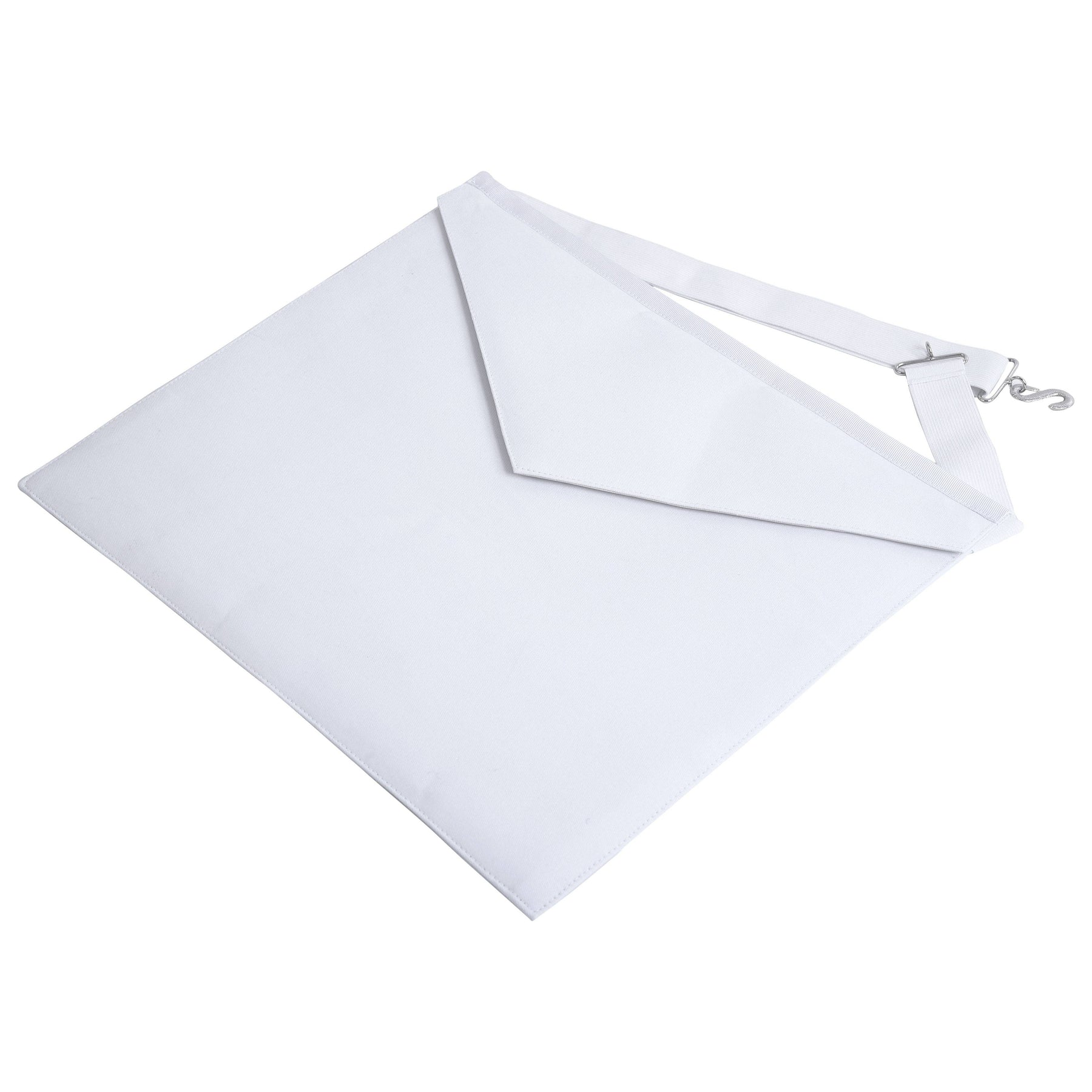Entered Apprentice Blue Lodge Apron - White - Bricks Masons