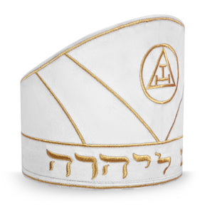 Miter High Priest, 1st Principal Royal Arch (Rite of York) Crown Cap - - Bricks Masons