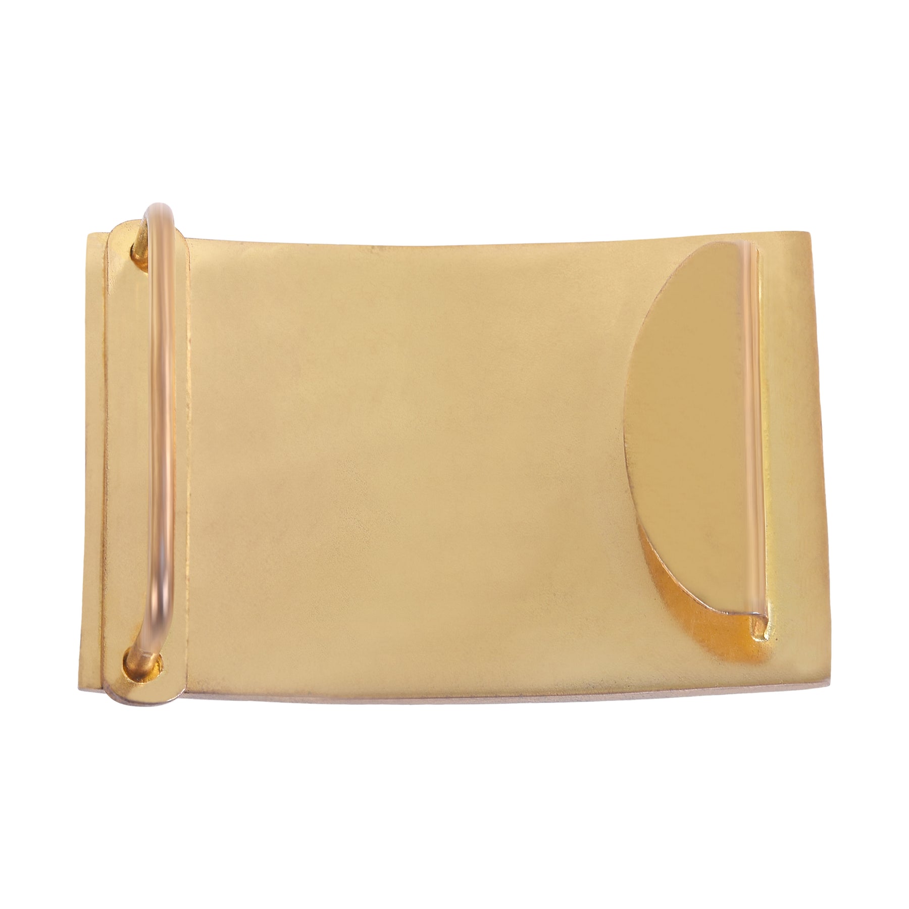 Knights Templar Commandery Belt Buckle - Gold Plated - Bricks Masons