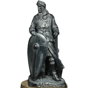 Knights Templar Figurine - Metal Silver Color - Bricks Masons