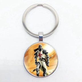 Knights Templar Commandery Keychain - (54 variants) - Bricks Masons