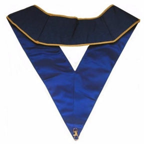 Thrice Powerful Master Scottish Rite Collar - Dark Blue Moire