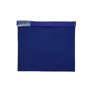 Master Mason Blue Lodge Apron - Royal Blue Square & Compass G - Bricks Masons