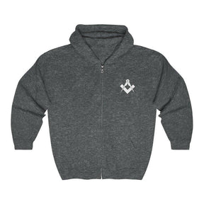 Master Mason Blue Lodge Hoodie - Square & Compass Classic Fit - Bricks Masons