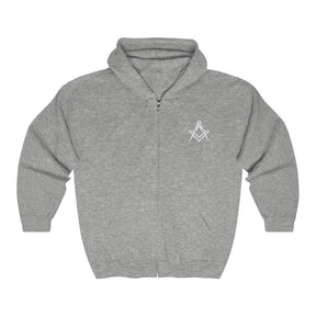 Master Mason Blue Lodge Hoodie - Unisex Square & Compass - Bricks Masons