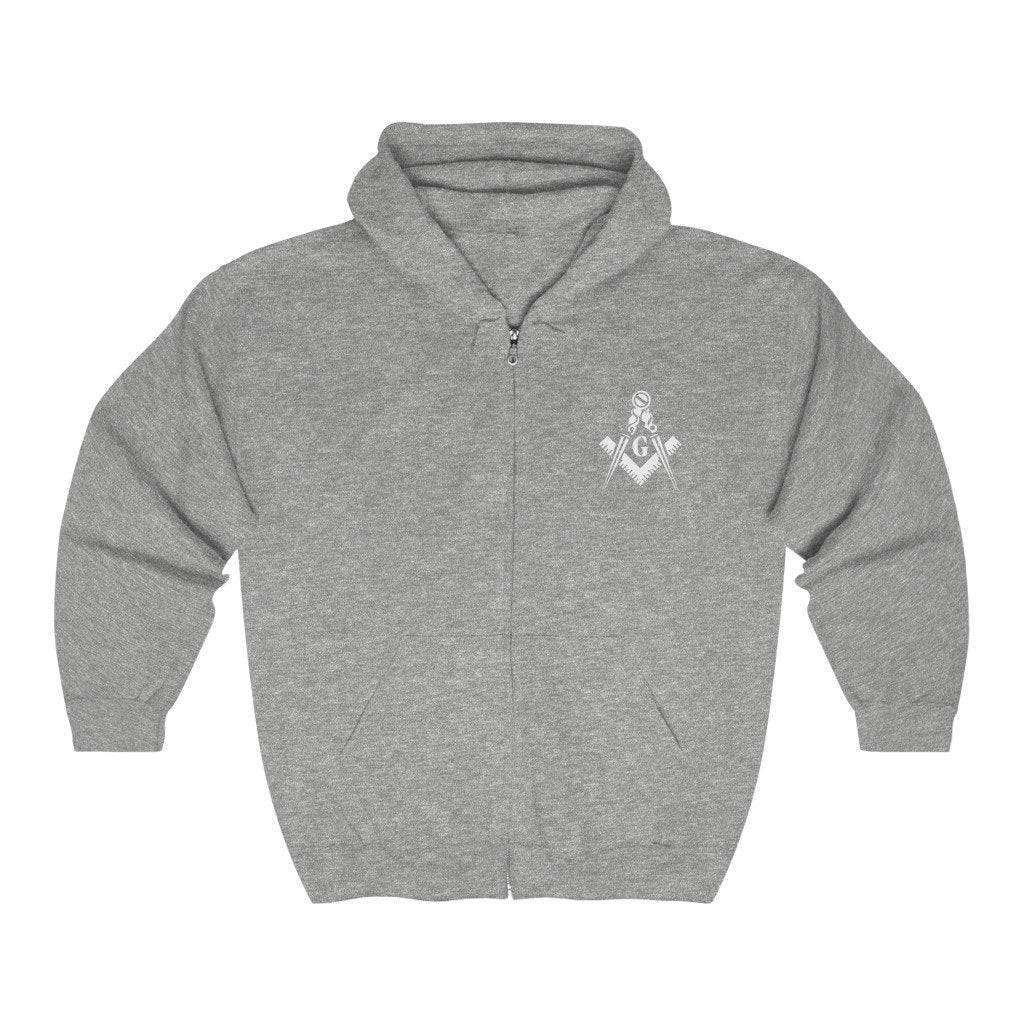 Master Mason Blue Lodge Hoodie - Unisex Square & Compass G - Bricks Masons