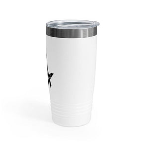 Master Mason Blue Lodge Ringneck Tumbler - Various Colors Square & Compass G - Bricks Masons
