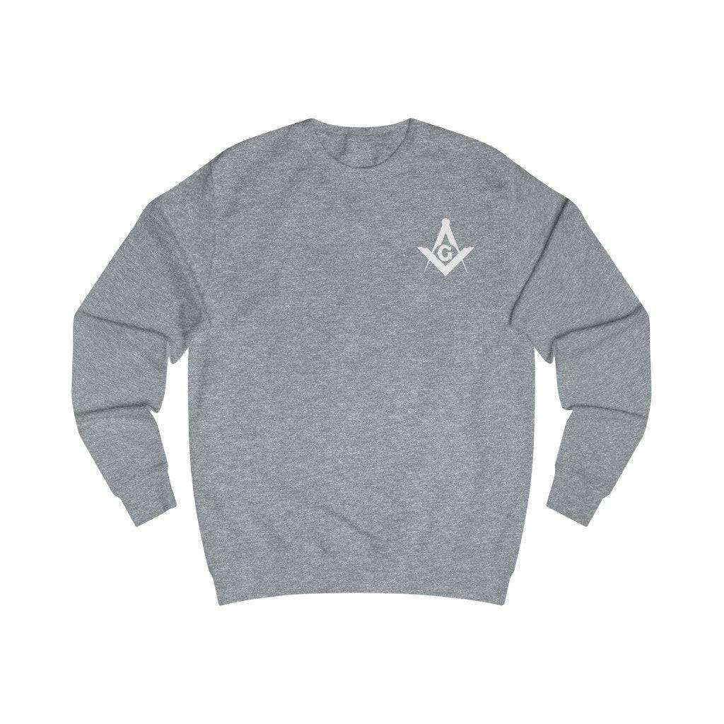 Master Mason Blue Lodge Sweatshirt - Square & Compass G Various Colors - Bricks Masons