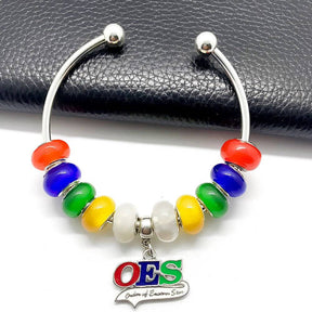 OES Bracelet - Handmade Colorful Beads - Bricks Masons