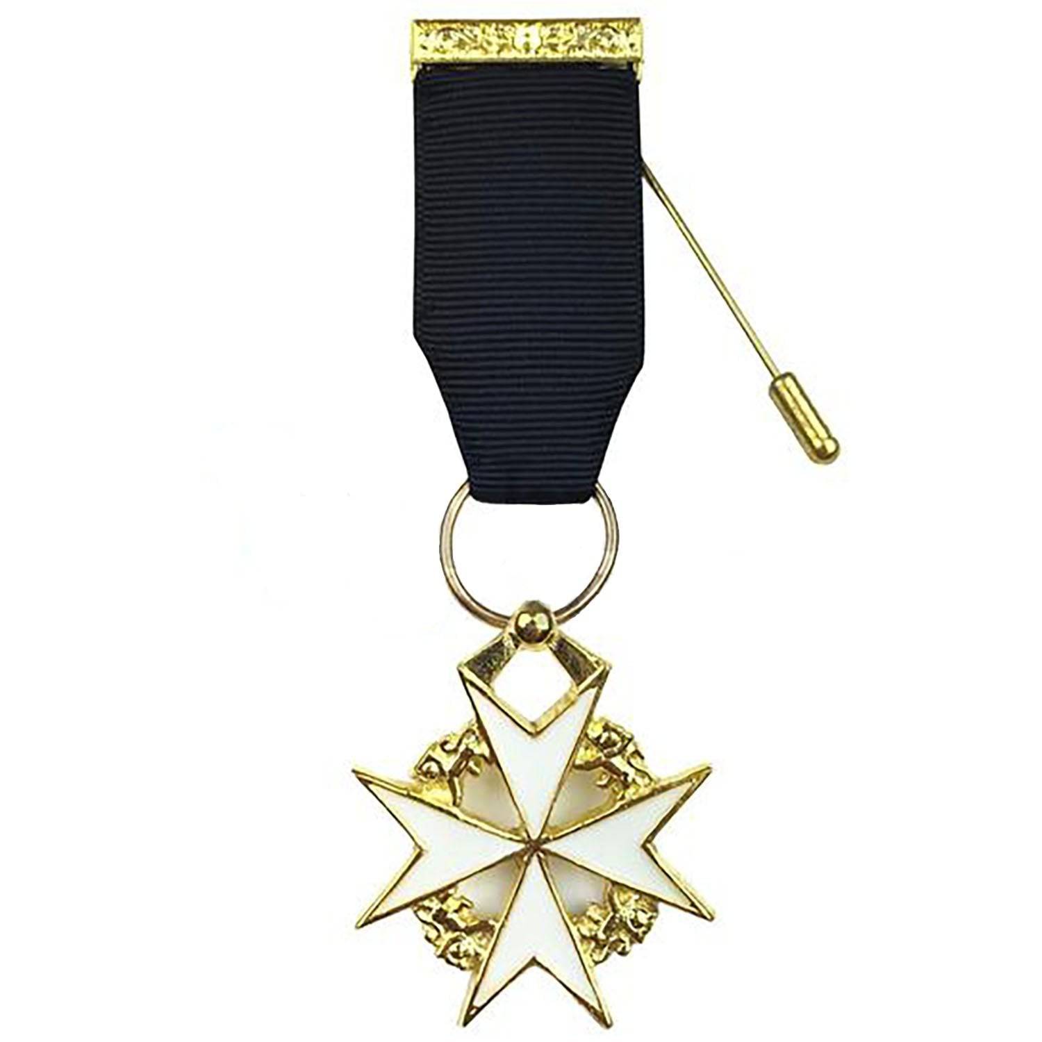 Order of Malta Breast Jewel - Gold Plated - Bricks Masons