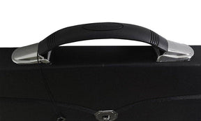 Past Master Blue Lodge Apron Case - Black Leather MM, WM, Provincial - Bricks Masons