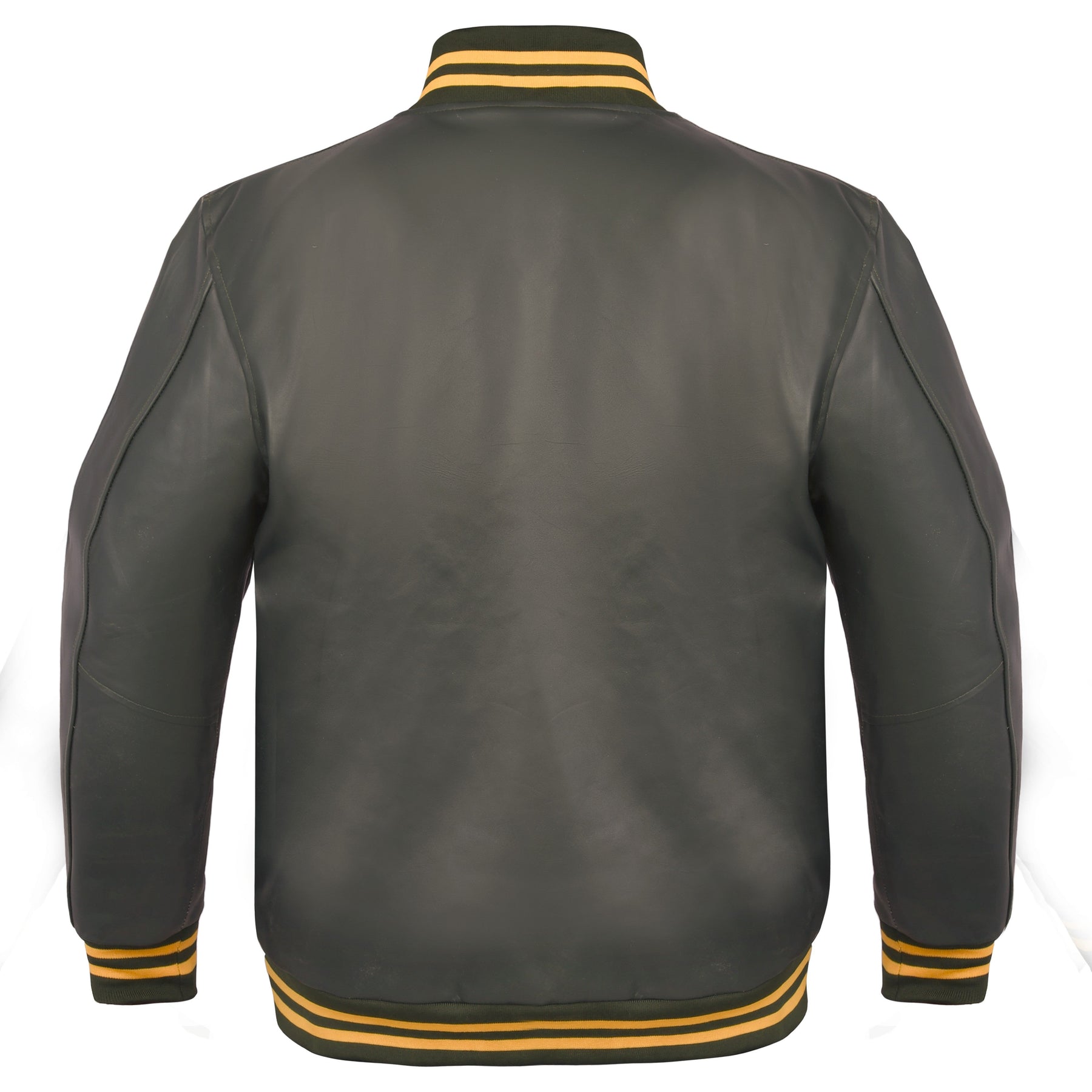 Past Master Blue Lodge Jacket - Leather With Customizable Gold Embroidery - Bricks Masons