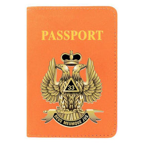 33rd Degree Scottish Rite Wallet - Passport & Credit Card Holder