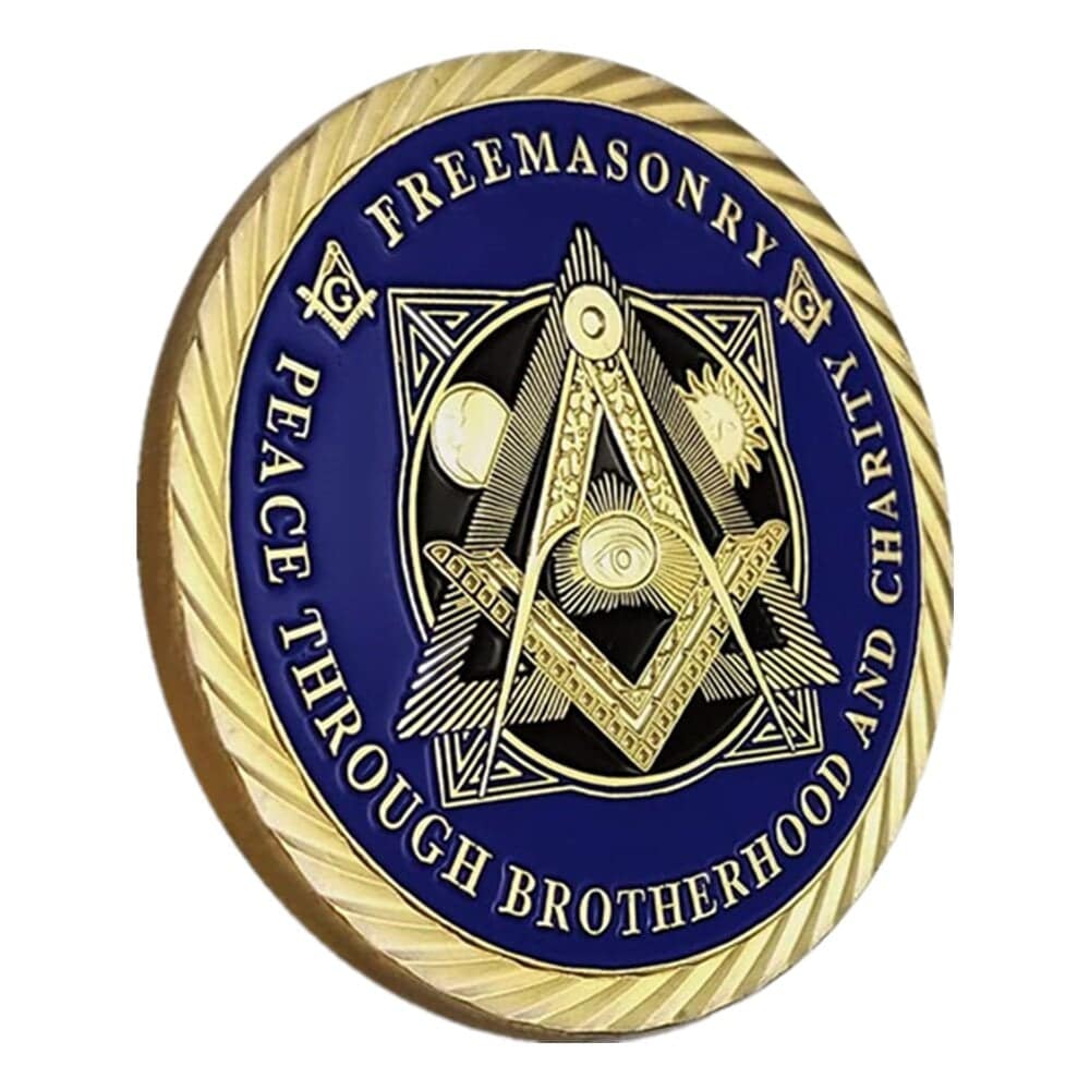 Master Mason Blue Lodge Coin - Band Of Brothers