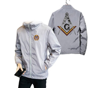 Master Mason Blue Lodge Jacket - Square & Compass G (Various Colors)