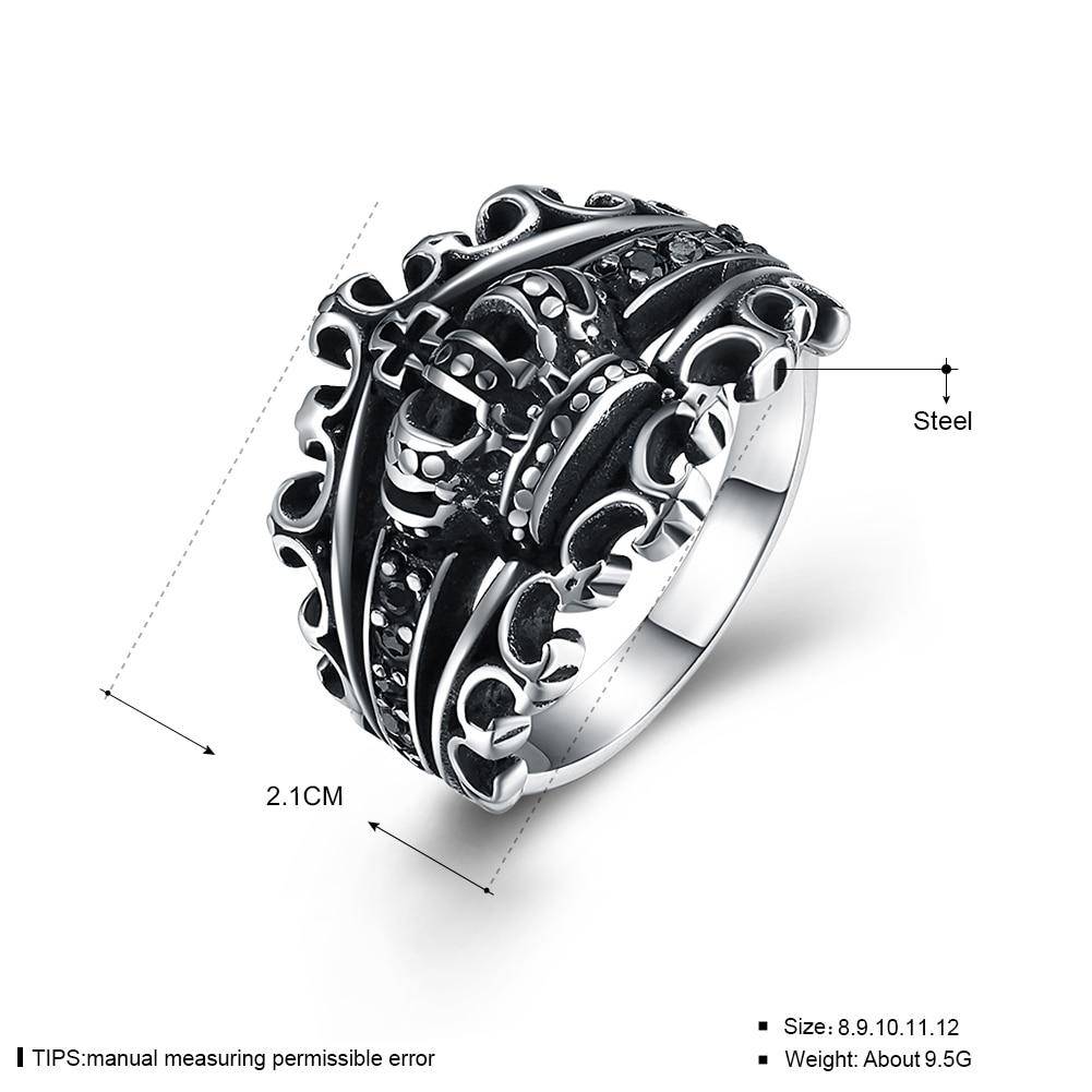 Knights Templar Commandery Ring - Royal King Crown