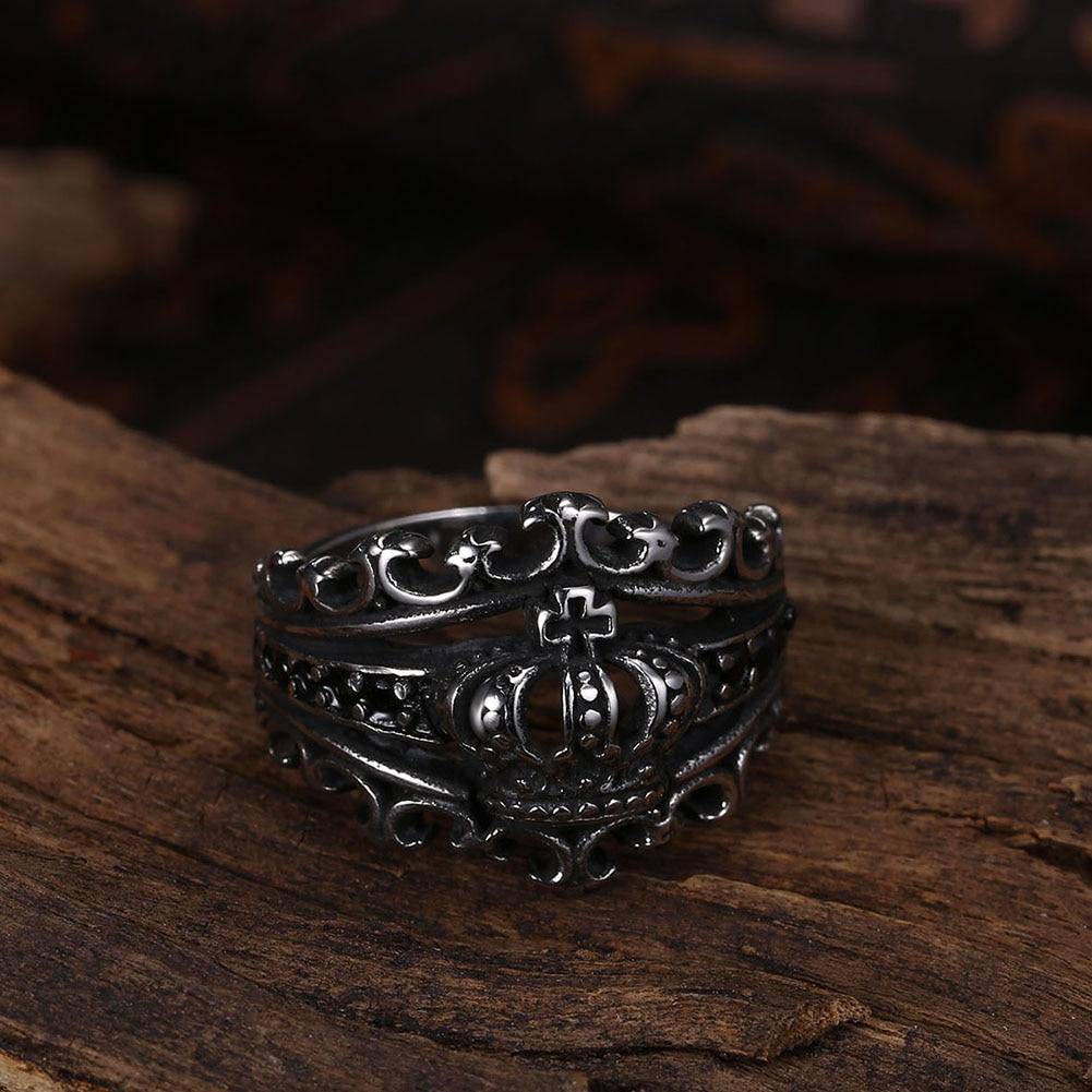 Knights Templar Commandery Ring - Royal King Crown