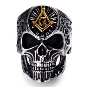 Widows Sons Ring - Gothic Skull