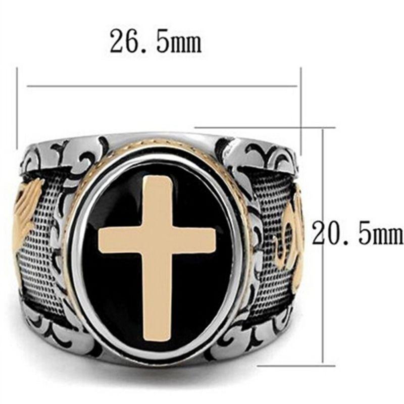 Knights Templar Commandery Ring - Cross Signet