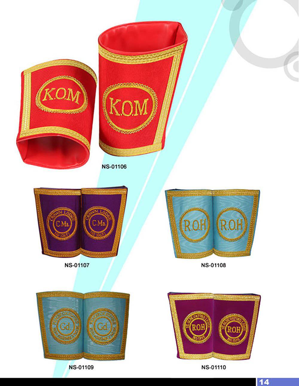 R.A.O.B. Cuff - Various Colors - Bricks Masons