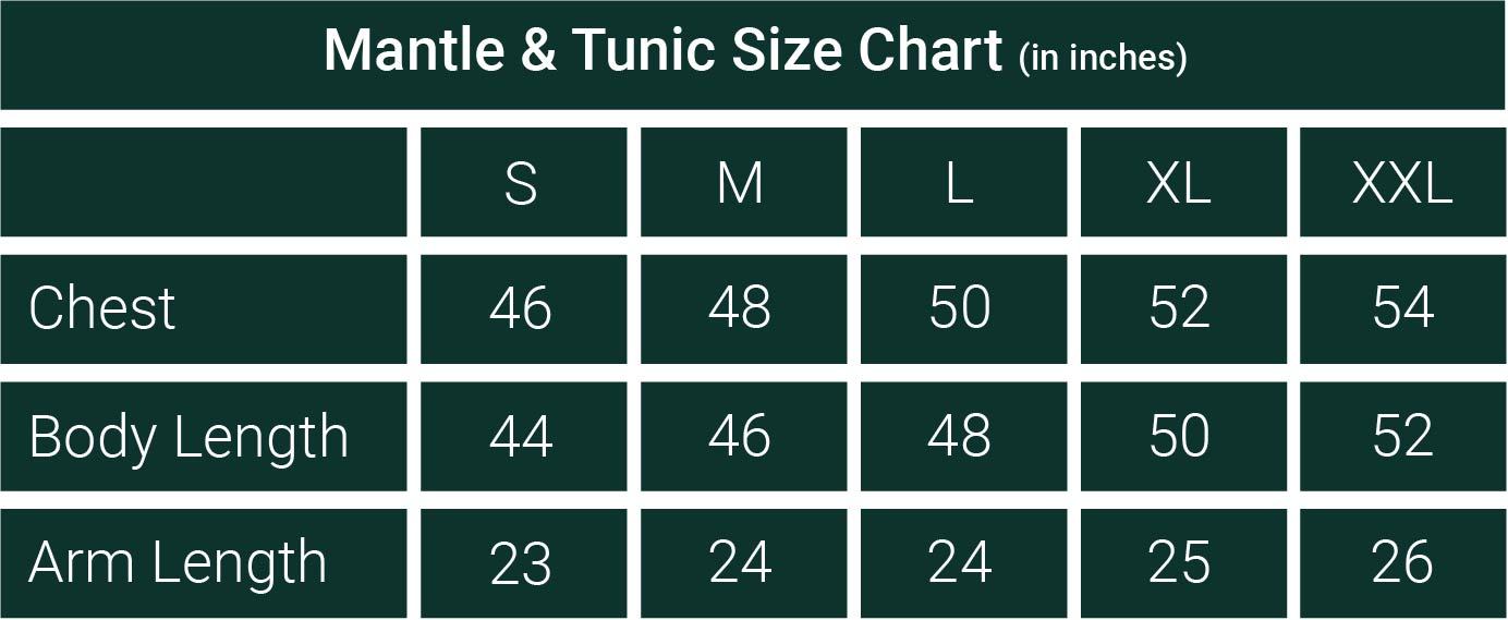 St. Thomas of Acon Mantle -  Cotton & Wool Fabric with Maroon Cross - Bricks Masons
