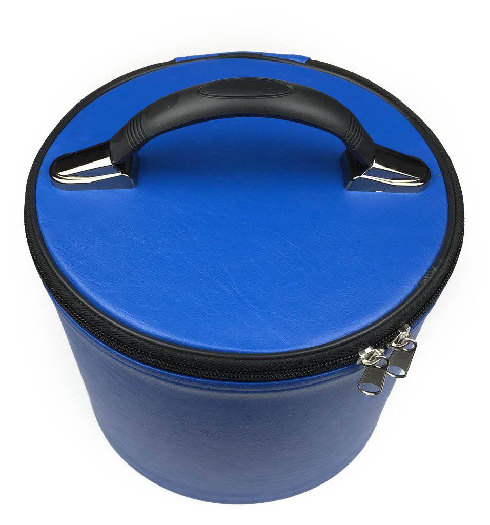 Universal Fez Case - Imitation Blue Leather - Bricks Masons