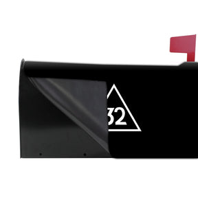 32nd Degree Scottish Rite Mailbox Cover - Magnetic & Waterproof - Bricks Masons