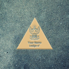 33rd Degree Scottish Rite Wall Monograms - Wings Up Various Sizes - Bricks Masons