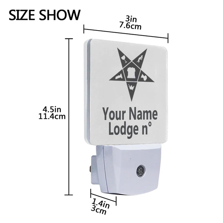 OES LED Sign - 2 Pieces Plug-in - Bricks Masons