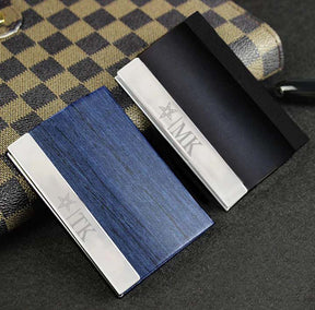 OES Business Card Holder - Leather - Bricks Masons