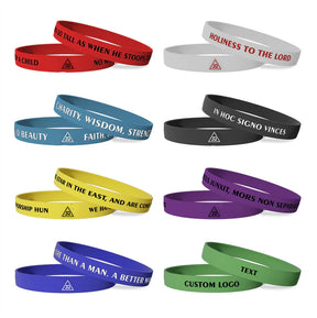 32nd Degree Scottish Rite Bracelet - Various Silicone Colors - Bricks Masons