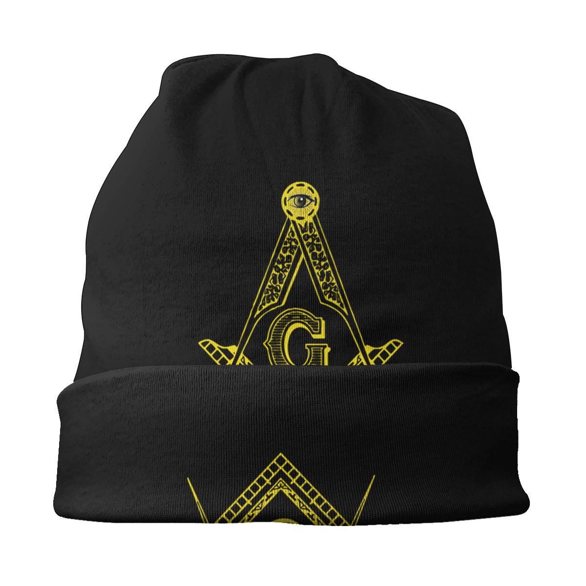 Master Mason Blue Lodge Beanie - Warm Multifunction Cap - Bricks Masons