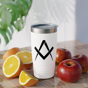 Master Mason Blue Lodge Ringneck Tumbler - Square & Compass 20oz - Bricks Masons