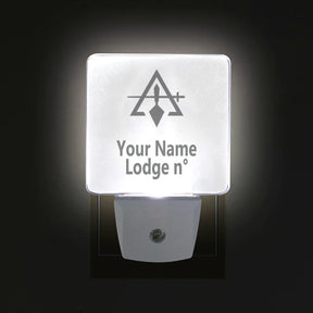 Council  LED Sign - 2 Pieces Plug-in - Bricks Masons