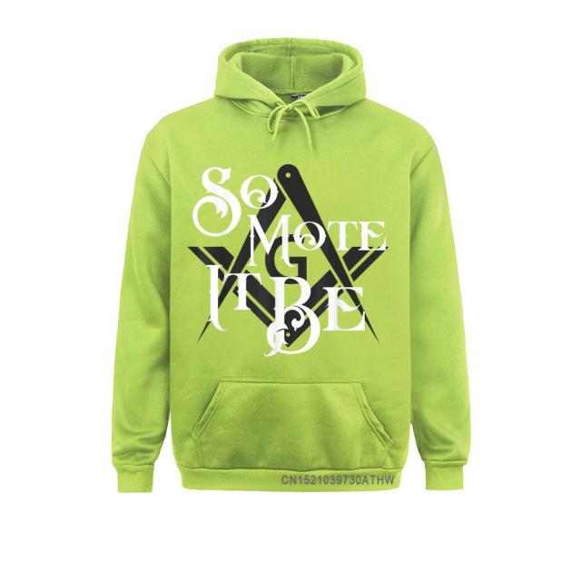 Master Mason Blue Lodge Hoodie - "So Mote It Be" Square and Compass G - Bricks Masons