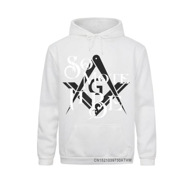 Master Mason Blue Lodge Hoodie - "So Mote It Be" Square and Compass G - Bricks Masons