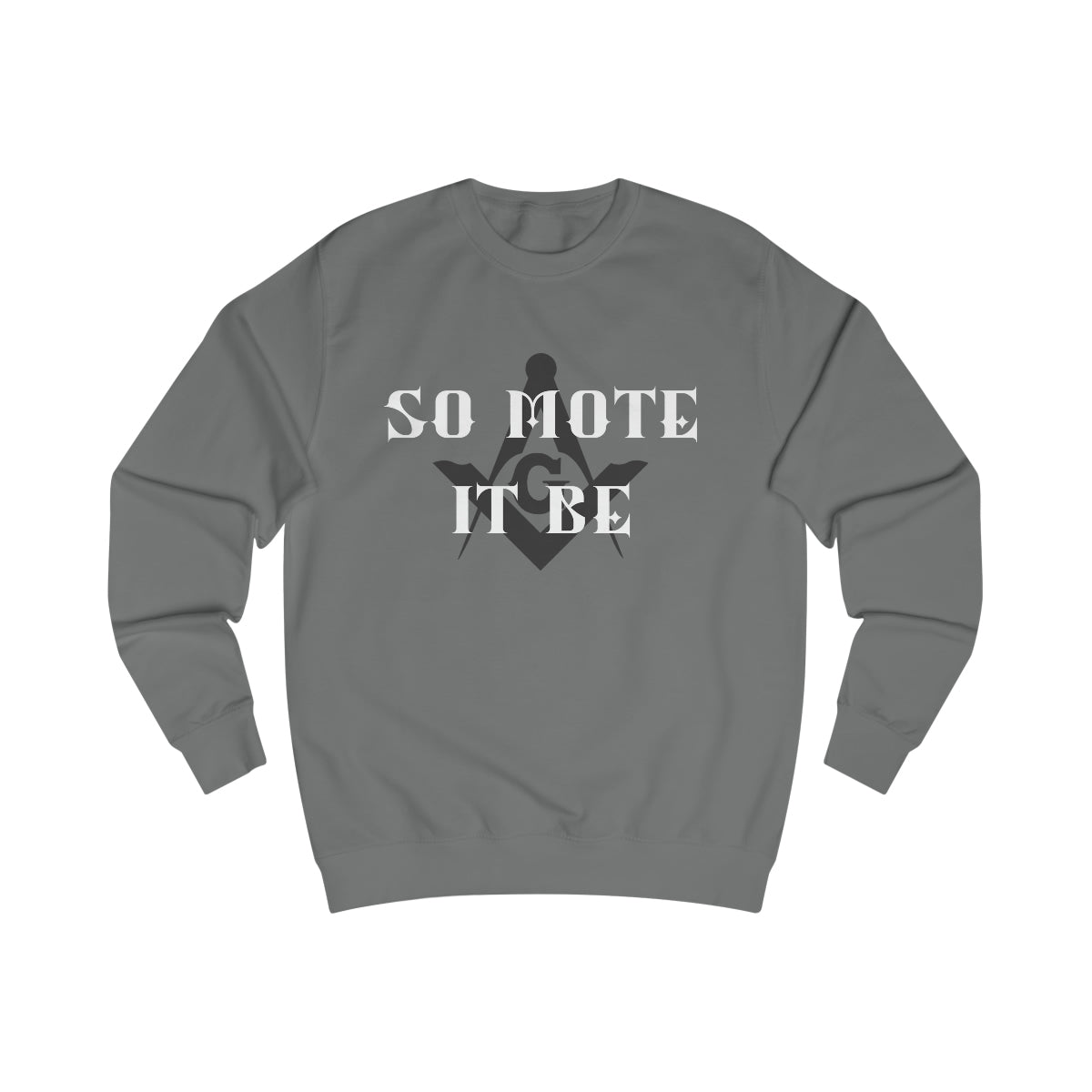 Master Mason Blue Lodge Sweatshirt - So Mote It Be - Bricks Masons