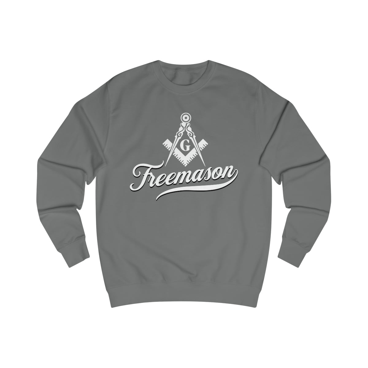 Master Mason Blue Lodge Sweatshirt - Square and Compass G Freemason - Bricks Masons