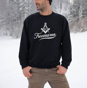 Master Mason Blue Lodge Sweatshirt - Square and Compass G Freemason - Bricks Masons