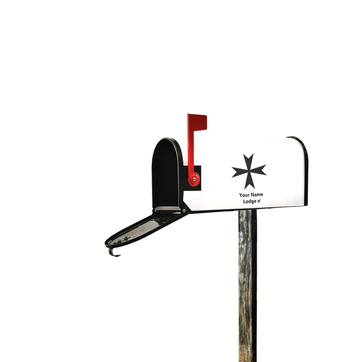 Order of Malta Mailbox Cover - Magnetic & Waterproof - Bricks Masons