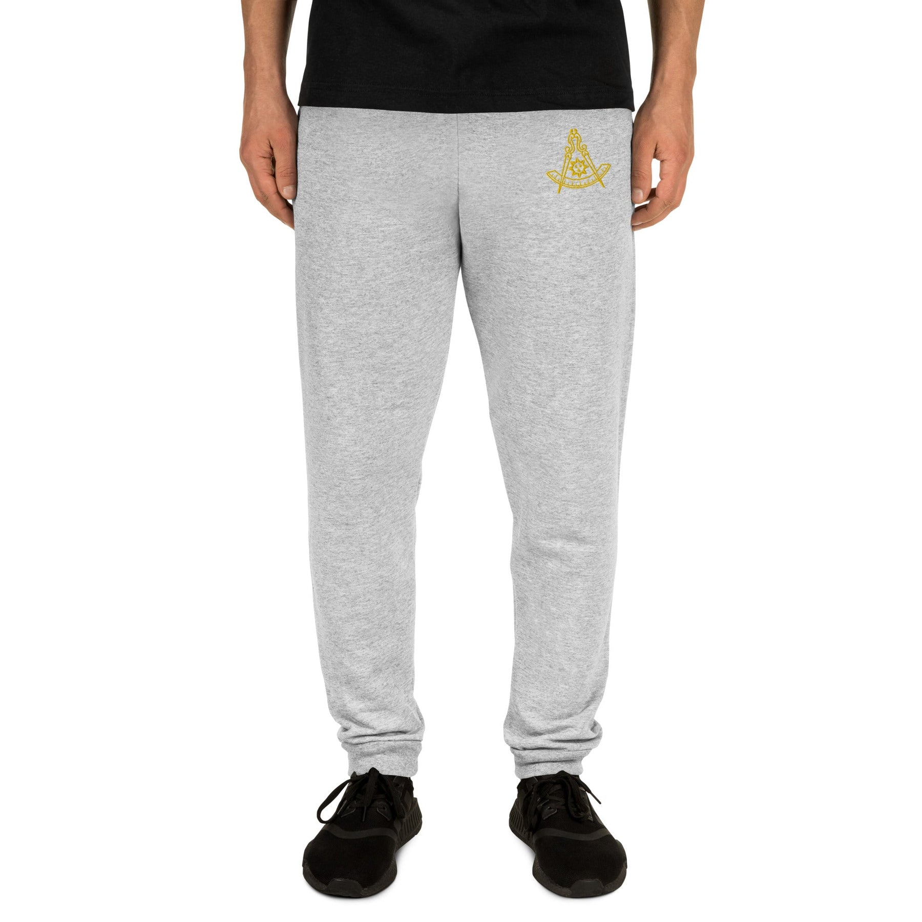 Past Master Blue Lodge California Regulation Jogger - Golden Embroidery - Bricks Masons